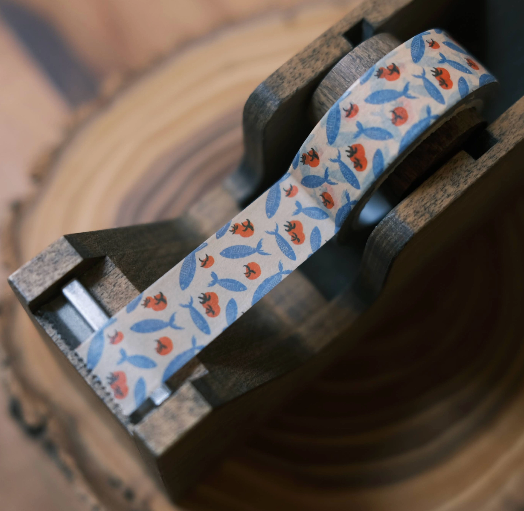 Justine Gilbuena | Sardines with Tomato Washi Tape