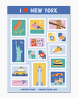 Kwohtation | I Love New York Sticker Sheet