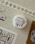Dana ate Oatmeal | Pressed Flowers Kiss Cut Washi Tape
