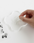 BGM | Small Scalloped Clear Acrylic Block | BT-AB002