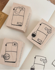 Grumpy Nook | TN and Photo Rubber Stamp