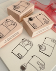 Grumpy Nook | TN and Ink Rubber Stamp