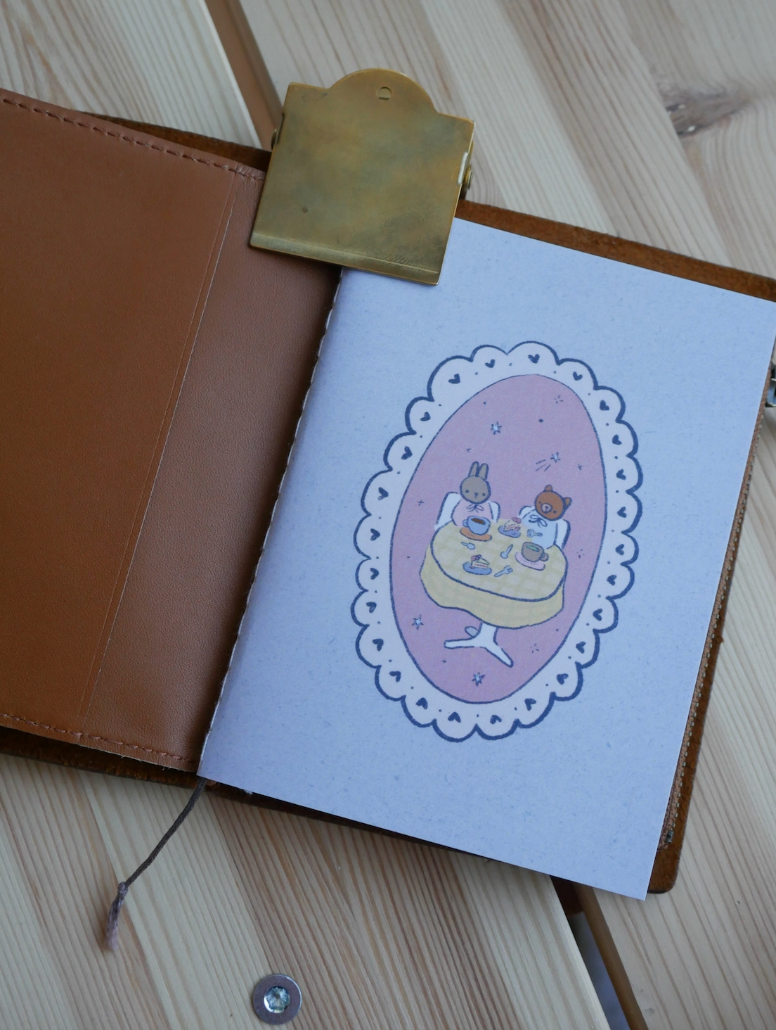 Dana ate Oatmeal | Feast Amongst The Stars | Passport Notebook Refill
