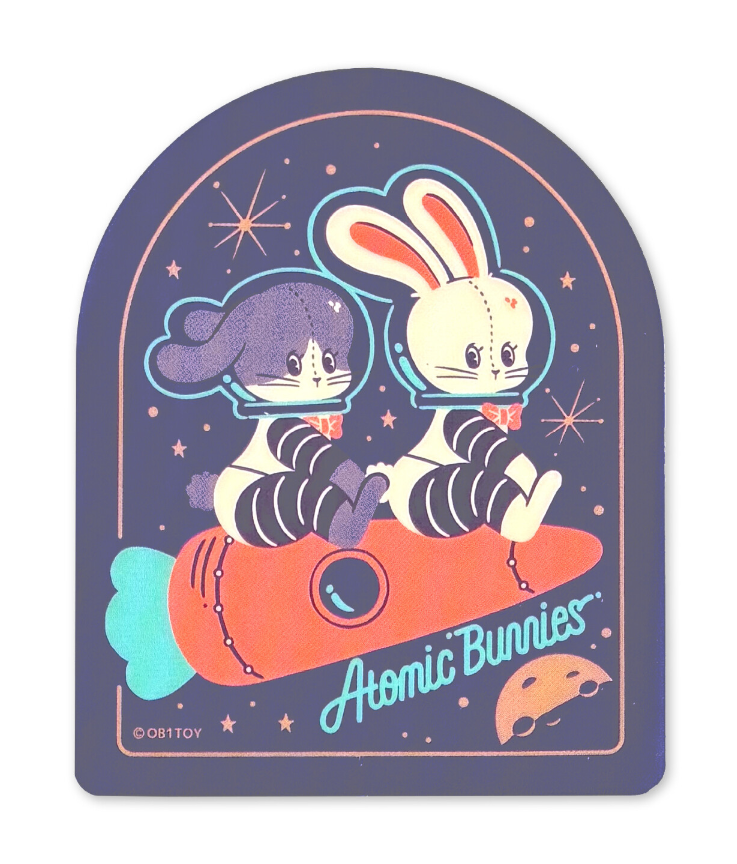 Creator Circus | Atomic Bunnies Vinyl Sticker | CS37383