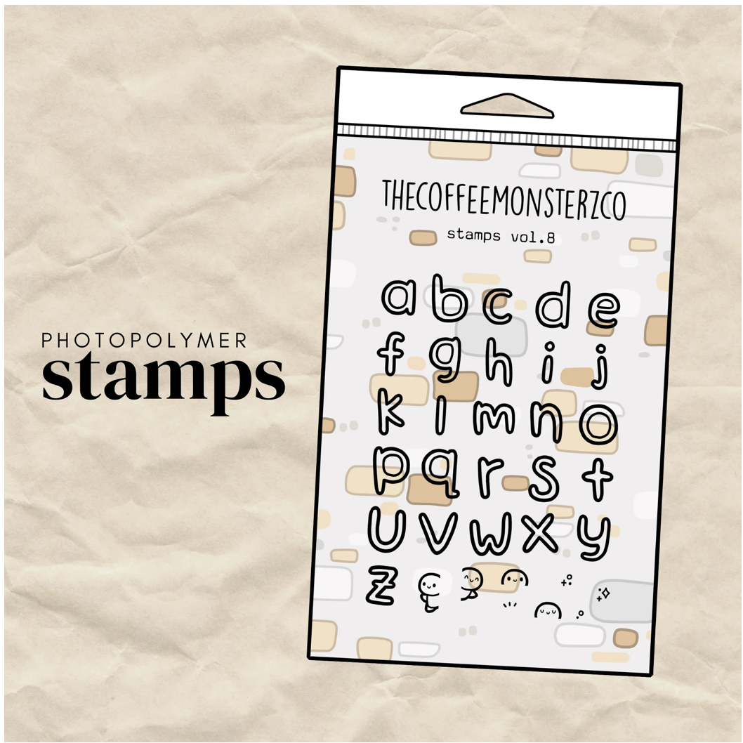 The Coffee Monsterz Co | Emoti Stamp Set V.8 | JUNE PRE ORDER
