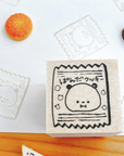 Kayonoko | Panda Bag of Cookies Stamp