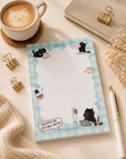 Moonaries Illo | Cats and Coffee A6 Notepad