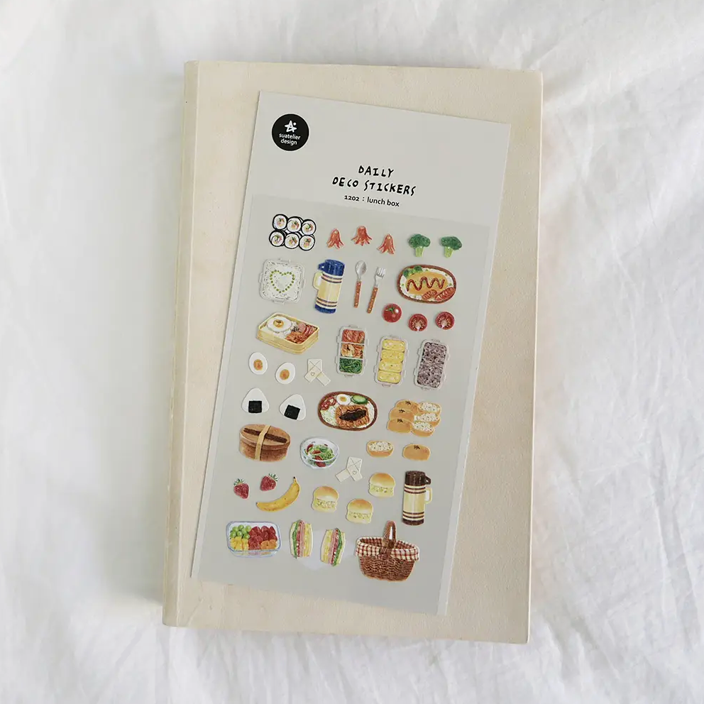 Suatelier Stickers | Lunch Box | 1202