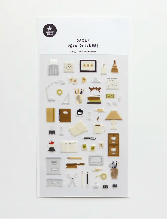 Suatelier Stickers | Writing Corner | 1205