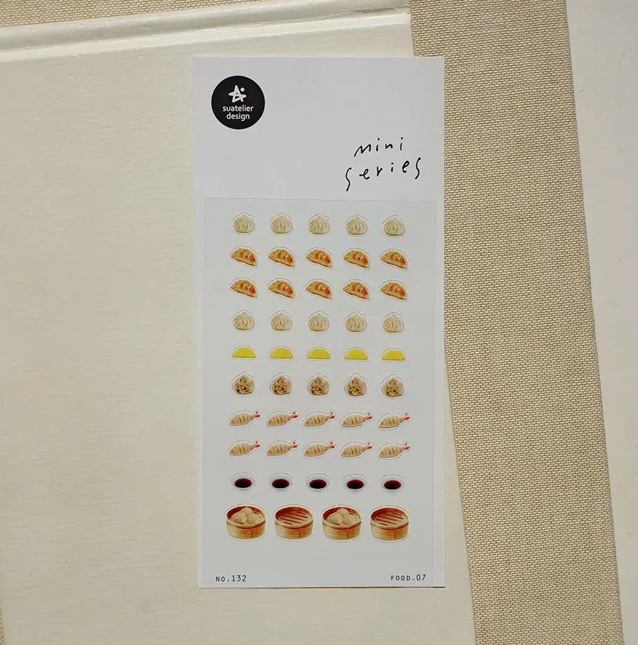 Suatelier Stickers | Mini Series | Food 0.7 | 132