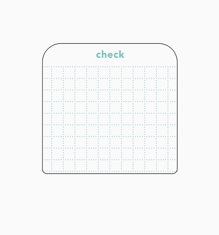 Daigo | Isshoni To Do Sticky Notes | Small Blue | S2471