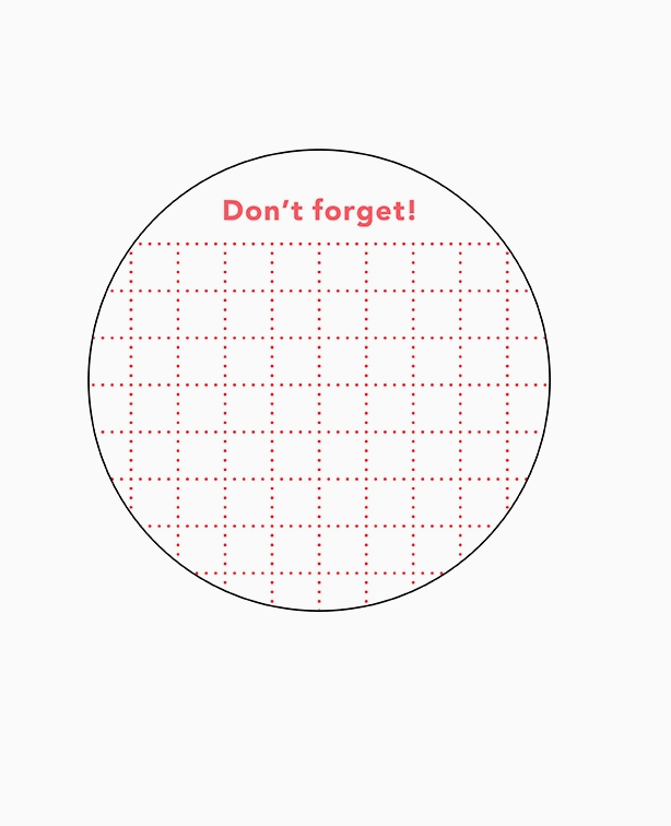 Daigo | Isshoni To Do Sticky Notes | Small Round | S2386