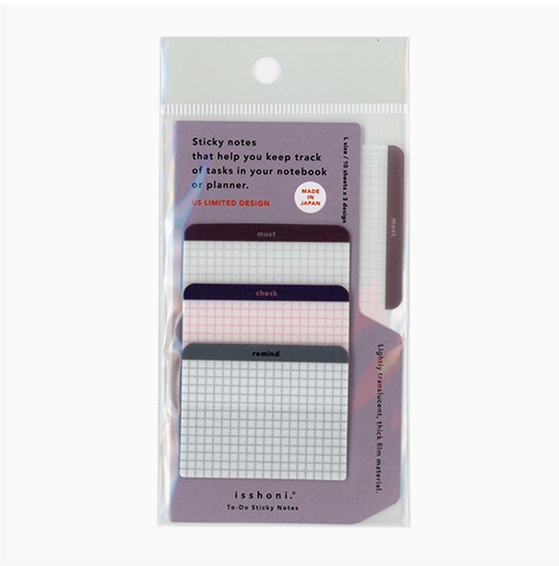 Daigo | To Do Sticky Notes | 2.5mm Grid | S2504