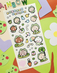 STICK II | Rainbow Froggy Sticker Sheet