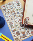 STICK II | Cutie Book Club Sticker Sheet