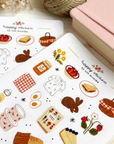 By Och Monika | Spring Picnic Matte Sticker Sheet