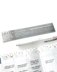 The Coffee Monsterz Co | Silver Emotis & Doodles 2.0 Ruler