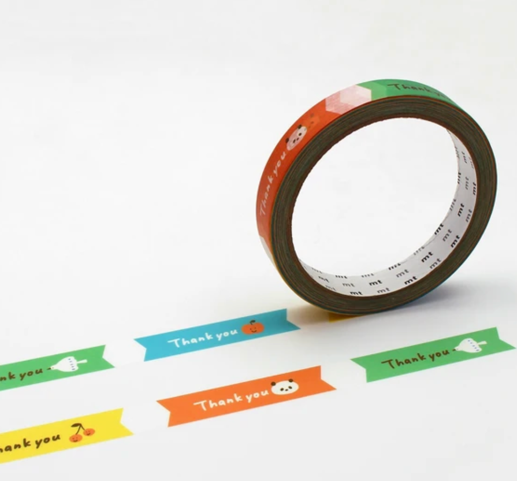 MT Masking Tape | Large Core | Wrapping Series | Thank You | MT01L084