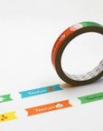 MT Masking Tape | Large Core | Wrapping Series | Thank You | MT01L084