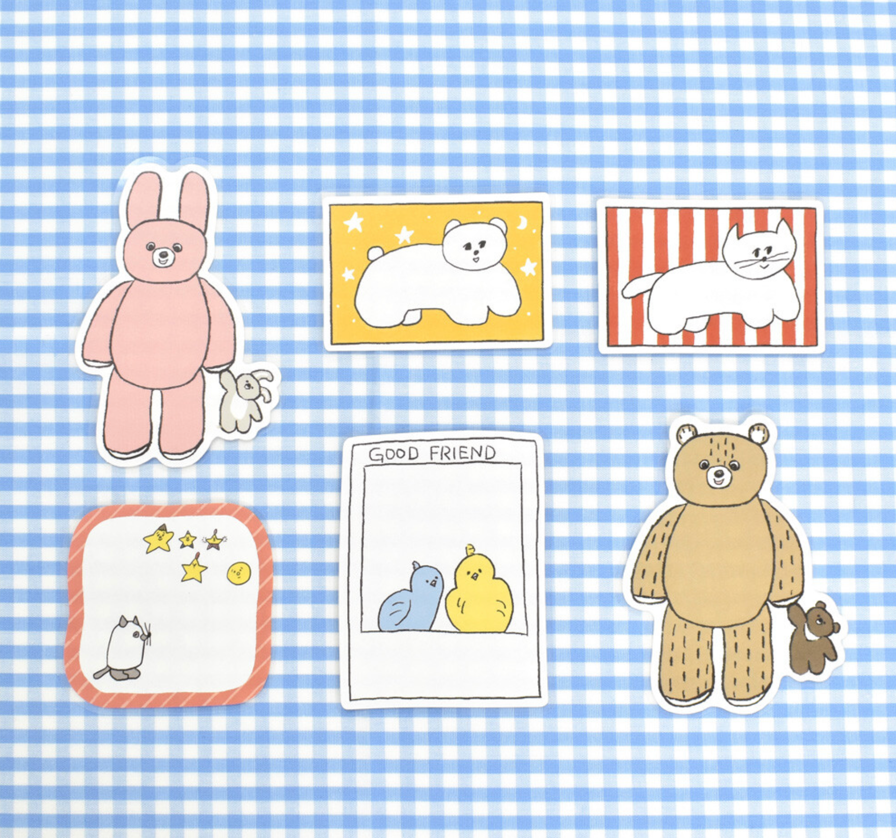 Papier Platz | Nico Recipe Sticky Notes | Animals | 60-023