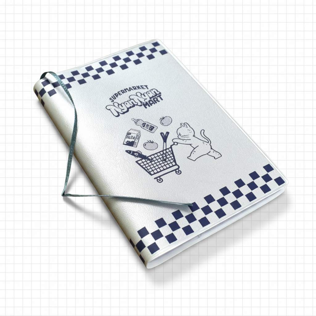 Papier Platz | ObiWan Nyan Nyan Mart Shopping Cart Pocket Notebook Log | 57-030