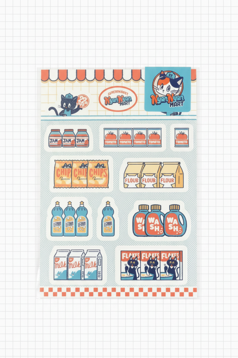 Papier Platz | Obiwan Mart Collection Sticker | Supermarket Item | 52-049