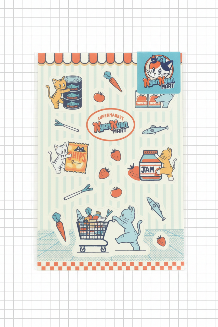 Papier Platz | Obiwan Mart Collection Sticker | Supermarket Customer | 52-052