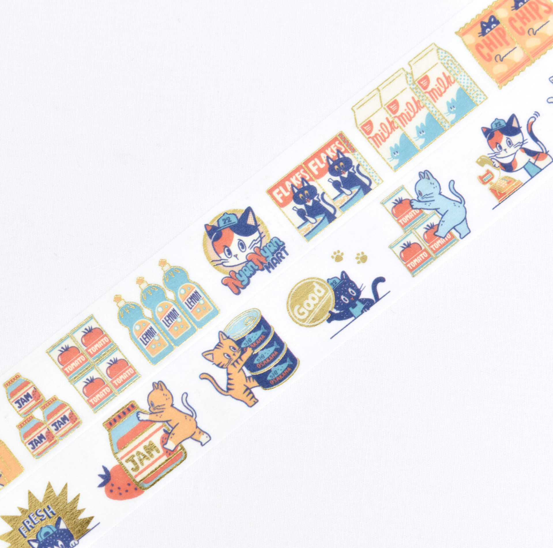 Papier Platz | Obi-Wan Mart Shopping Washi Tape | 52-104