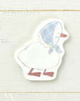 Papier Platz x Shoichiro Tobimatsu | Swan & Blue Scarf Die Cut Sticky Notes | 61-503