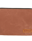 Dulton | Wax Canvas Tool Pouch | Camel | Large