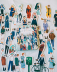 La Dolce Vita | Stationer Girl Sticker Set