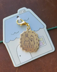 Dana ate Oatmeal | Always by your side Brass Charm