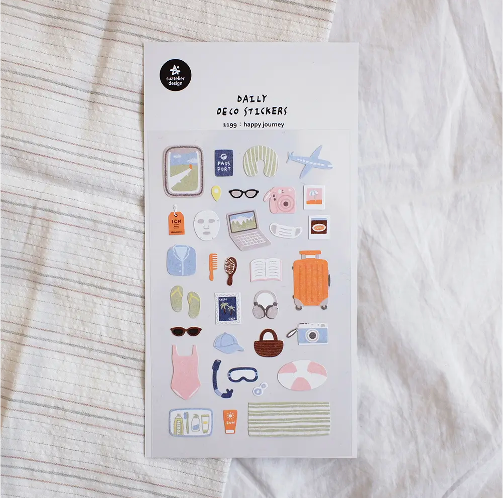 Suatelier Stickers | Happy Journey | 1199
