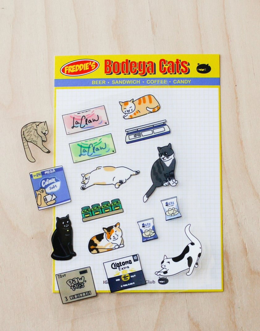 Biology Friends Club | Bodega Cats Sticker Sheet