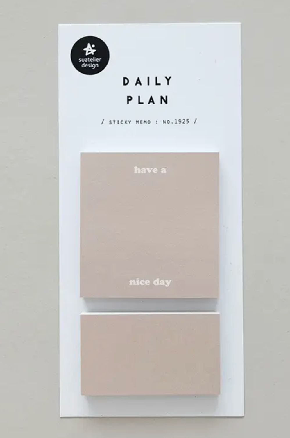 Suatelier Sticky Notes | Daily Plan.19  | 1925