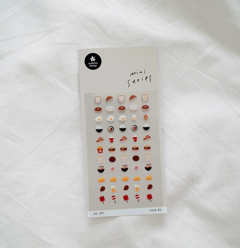 Suatelier Stickers | Mini Series | Food 0.1  | 101