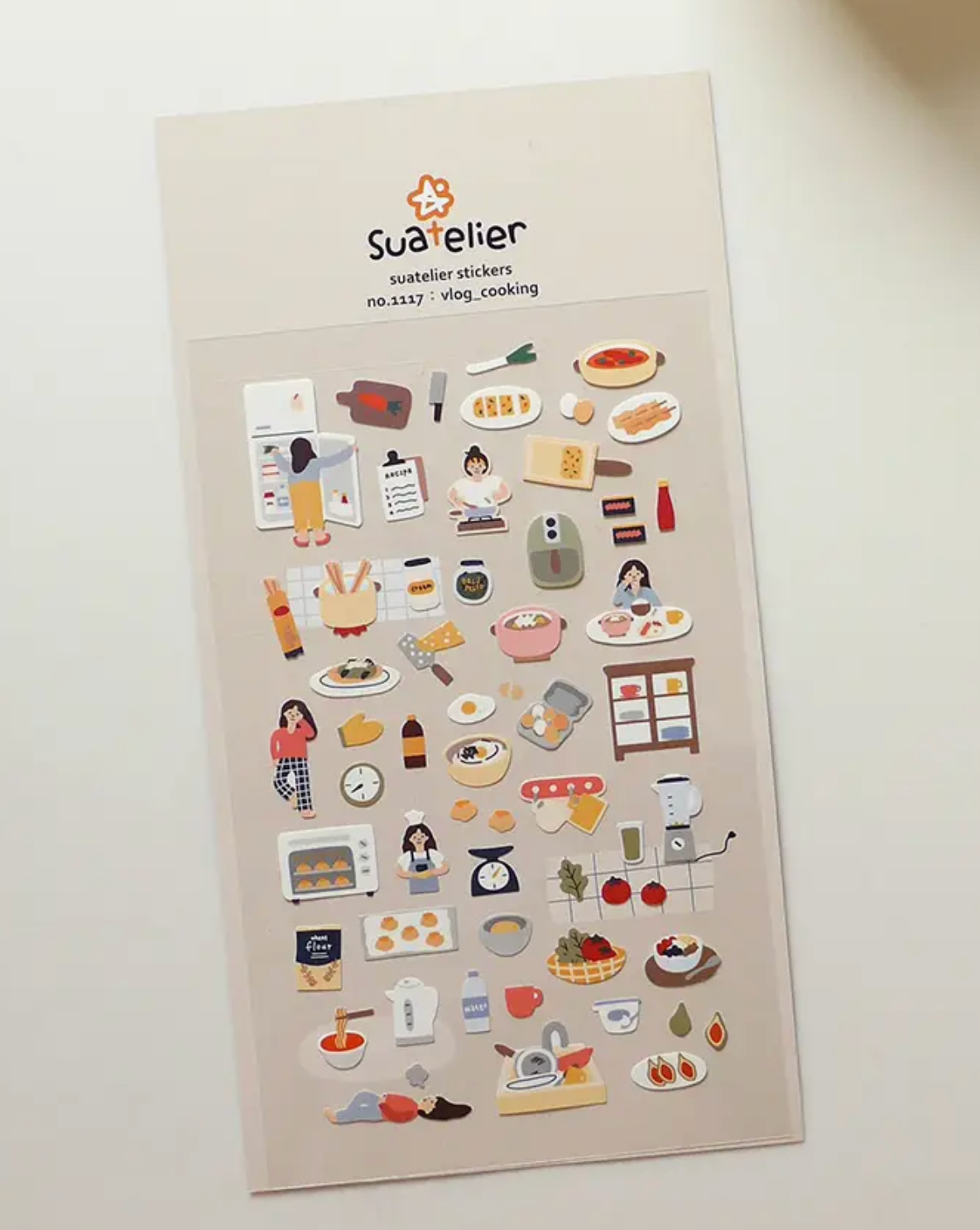 Suatelier Stickers | Vlog Cooking | 1117