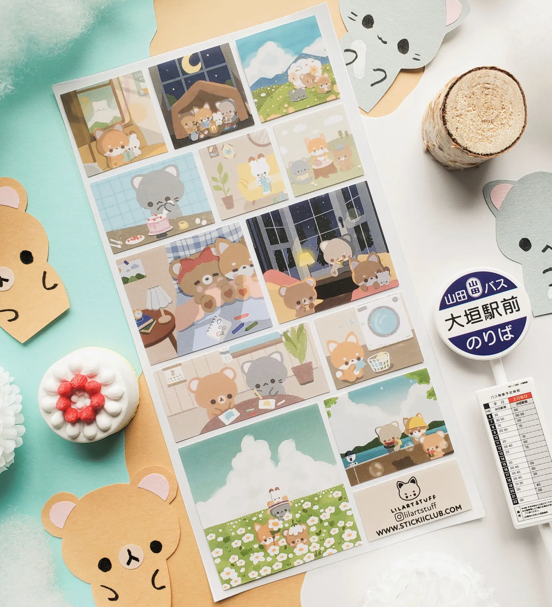 STICK II | Darling Daily Adventures Sticker Sheet
