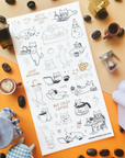STICK II | Purr, Pour, Repeat Sticker Sheet