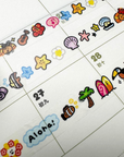 Rin Studio | Aloha Hawaii Mini Washi Tape