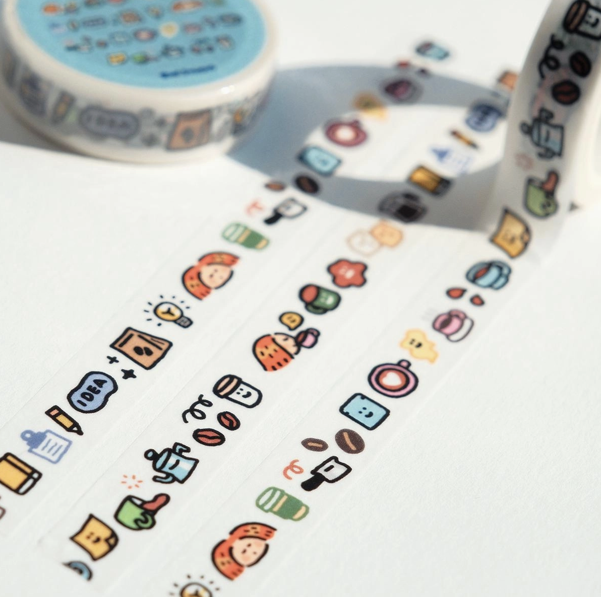 Rin Studio | Kawaii Coffee Mini Washi Tape