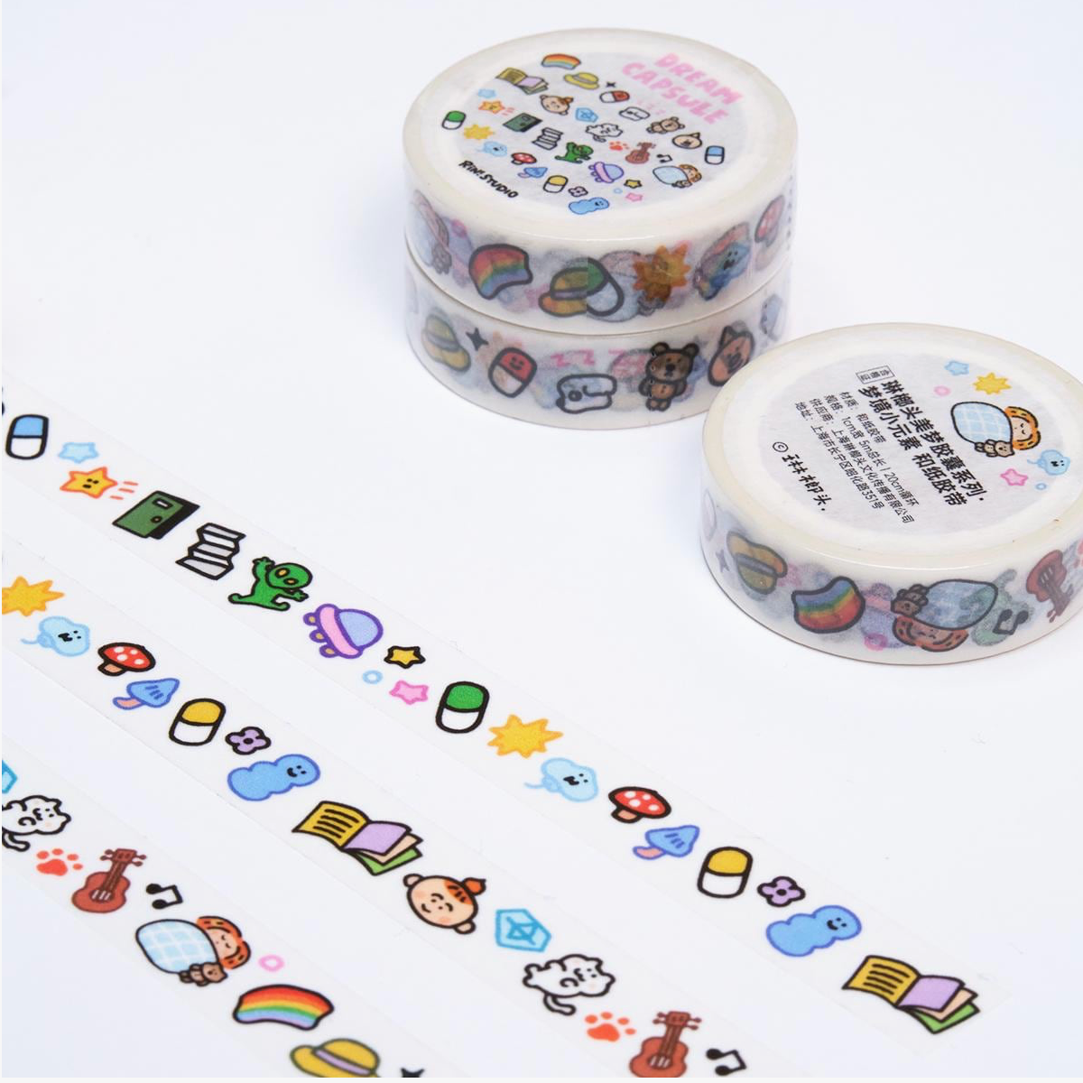 Rin Studio | Dream Capsule Mini Washi Tape