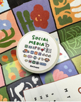 Rin Studio | Social Media Mini Washi Tape