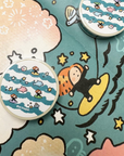 Rin Studio | Surfing Beach Mini Washi Tape