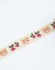 Grumpy Nook | Bear Likes Radish Washi Tape