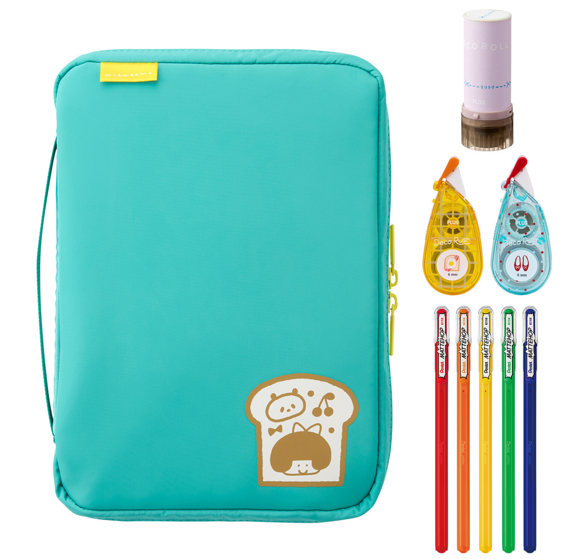 Mizutama | A5 Notebook Pouch | 3 Different Colors