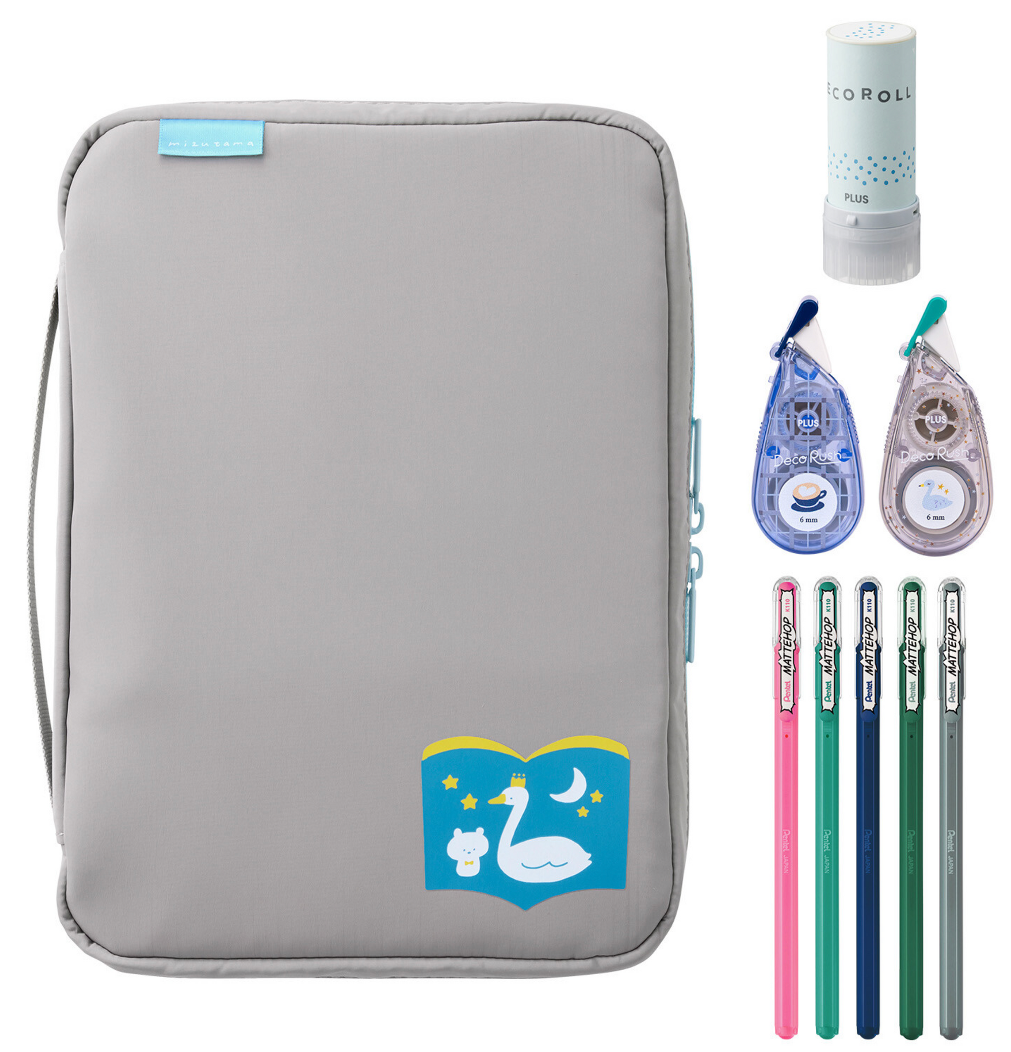 Mizutama | A5 Notebook Pouch | 3 Different Colors