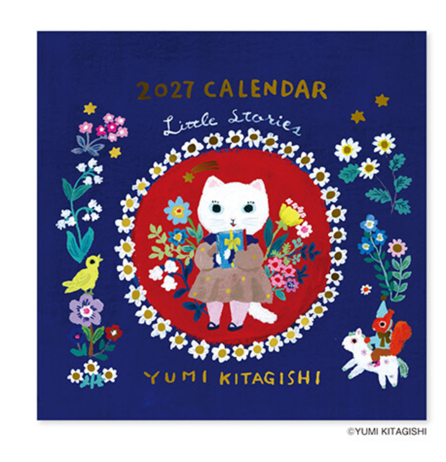 YUMI KITAGISHI | 2027 Small Wall Calendar