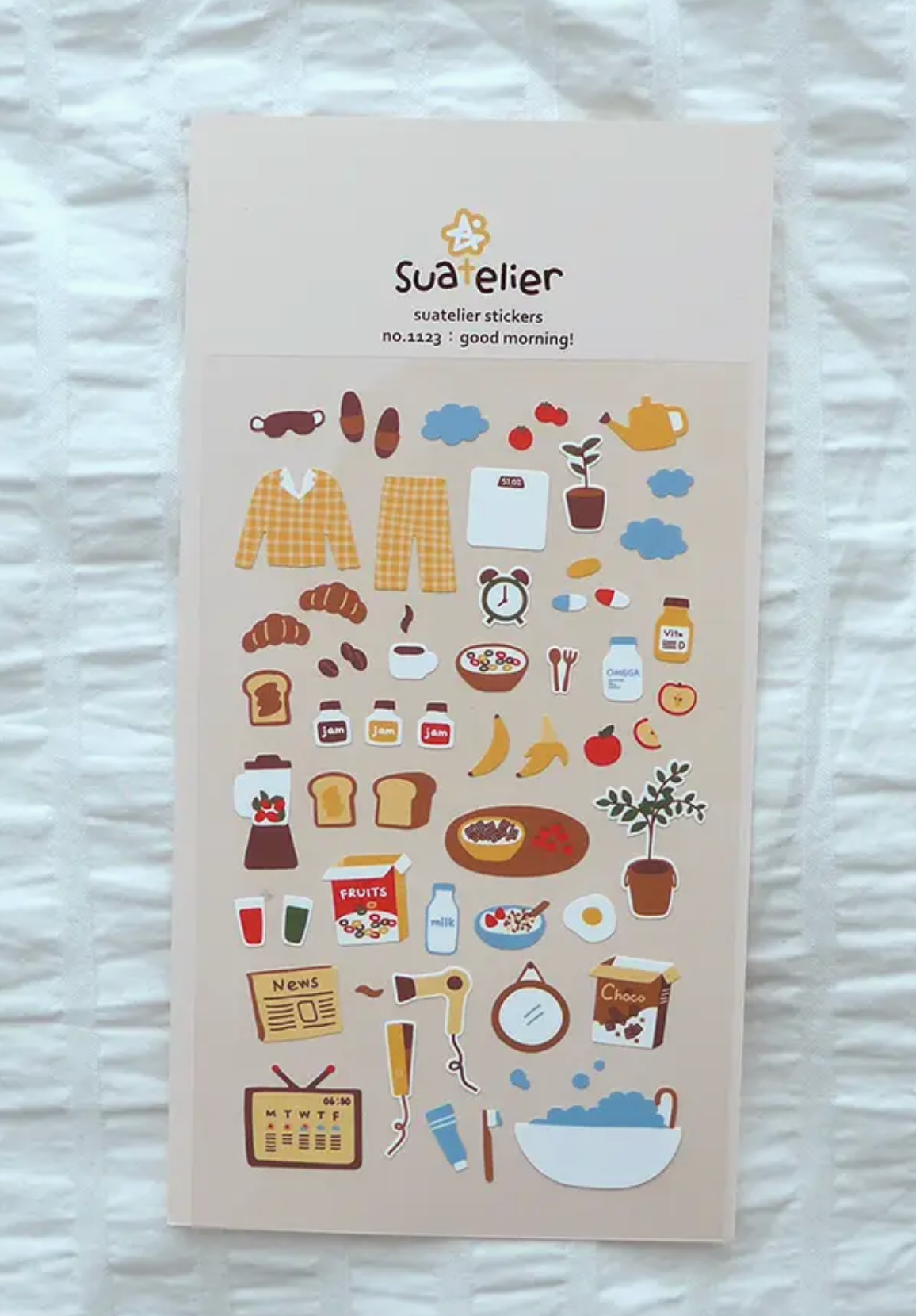 Suatelier Stickers | Good Morning | 1123