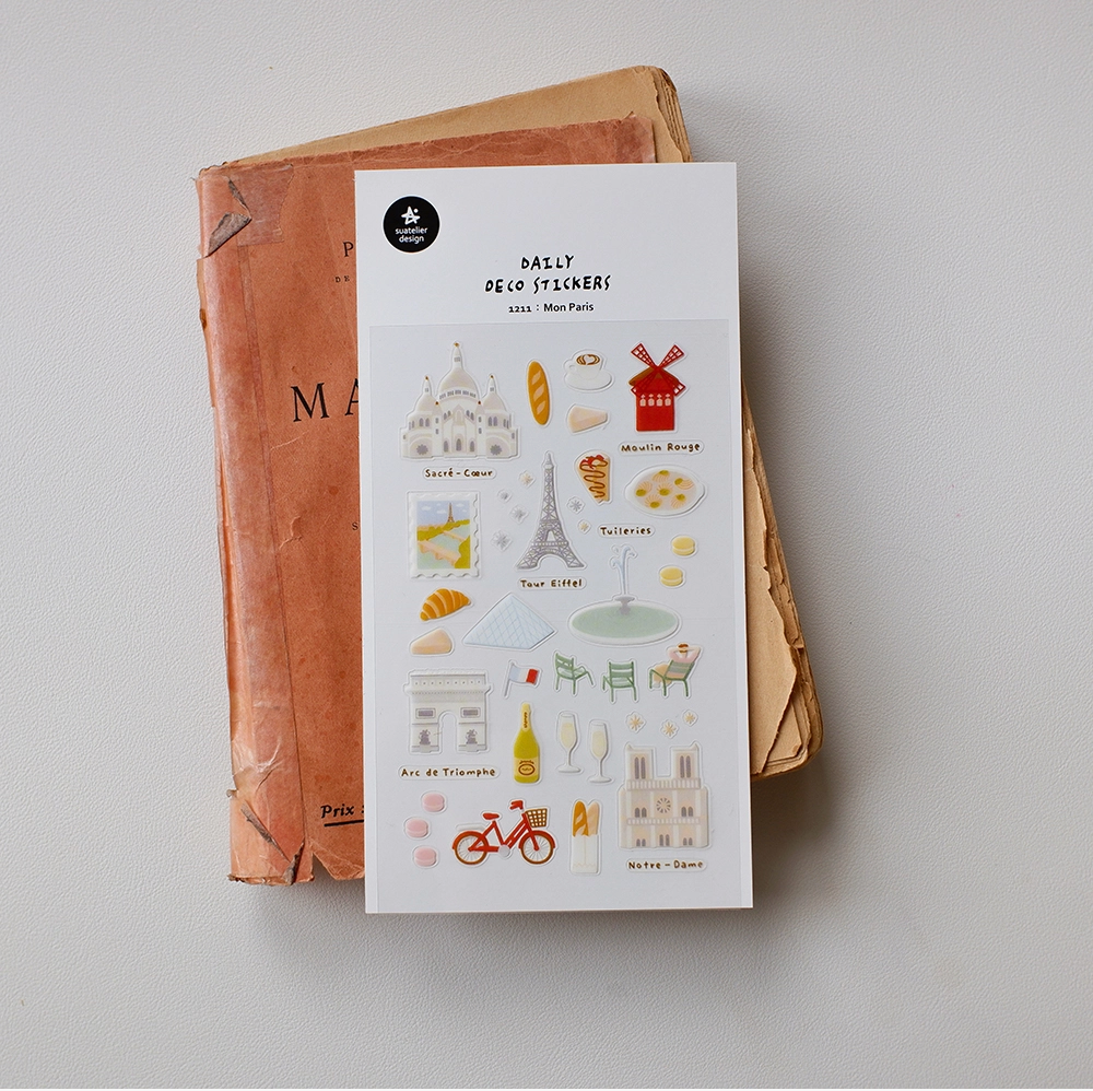 Suatelier Stickers | Mon Paris | 1211